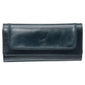 Mancini South Beach RFID Secure Trifold Wallet - Blue