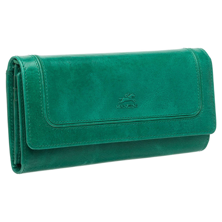 Mancini South Beach RFID Secure Trifold Wallet