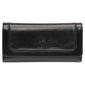 Mancini South Beach RFID Secure Quadruple Fold Wallet - Black