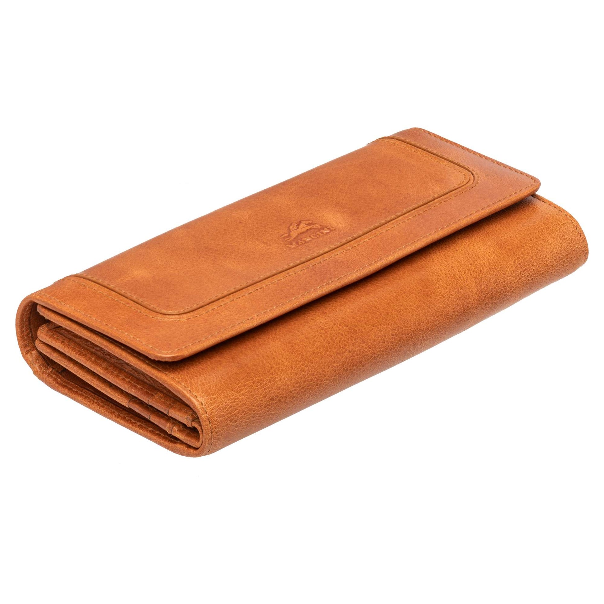 Mancini South Beach RFID Secure Quadruple Fold Wallet