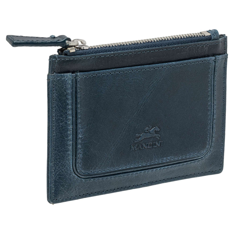 Mancini  South Beach RFID Secure Card Case and Coin Pocket