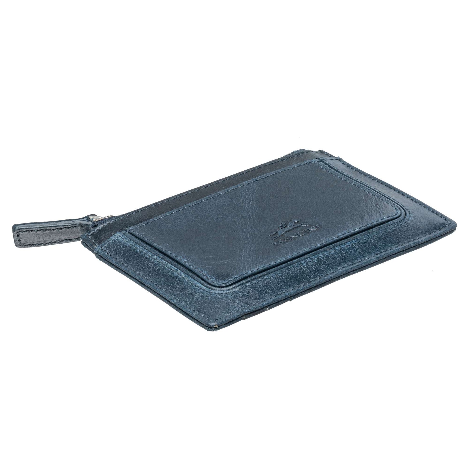 Mancini  South Beach RFID Secure Card Case and Coin Pocket