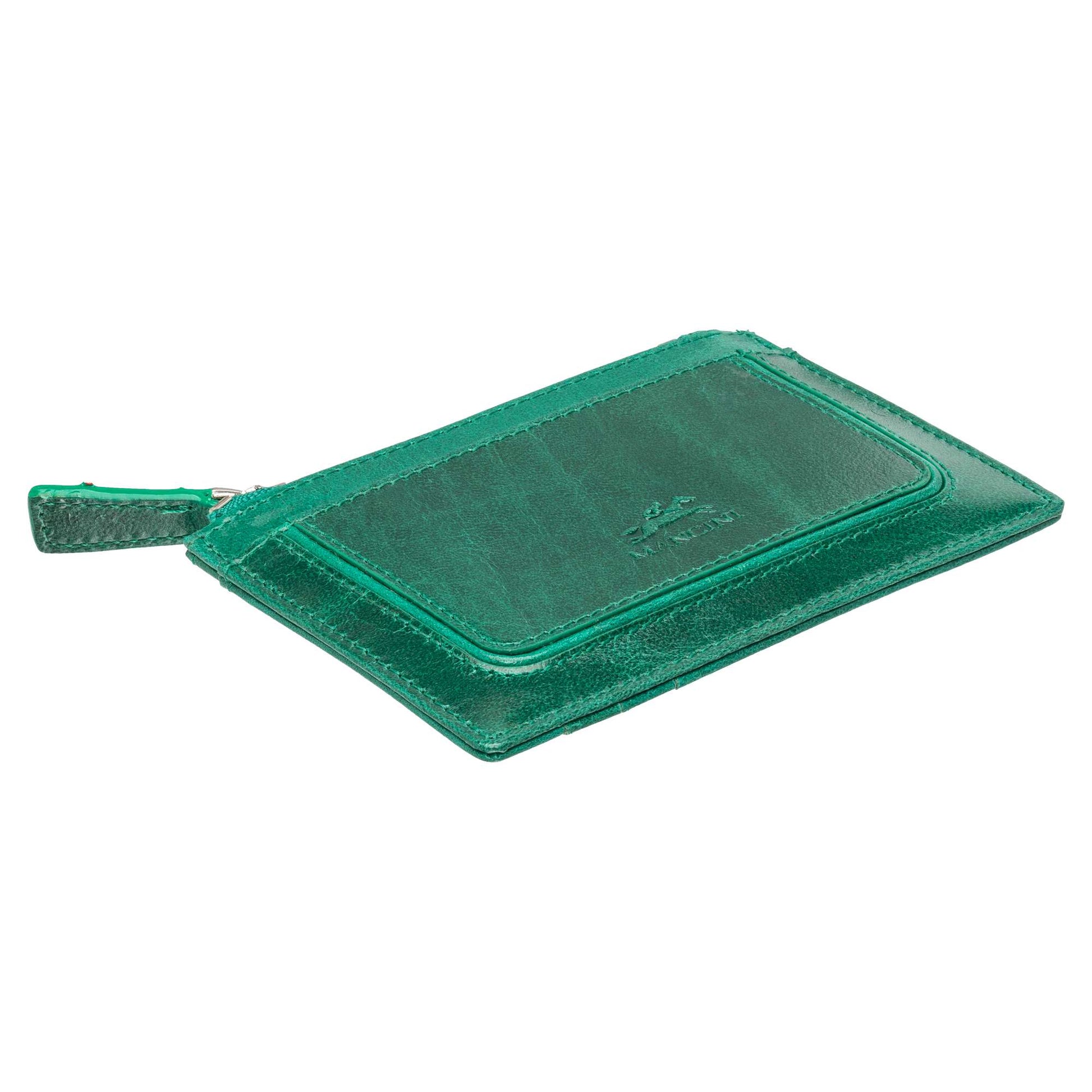 Mancini  South Beach RFID Secure Card Case and Coin Pocket