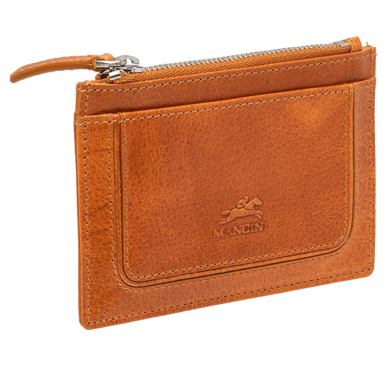 Mancini  South Beach RFID Secure Card Case and Coin Pocket