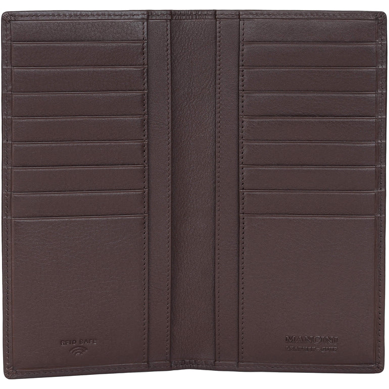 Mancini Sonoma RFID Secure Breast Pocket Wallet