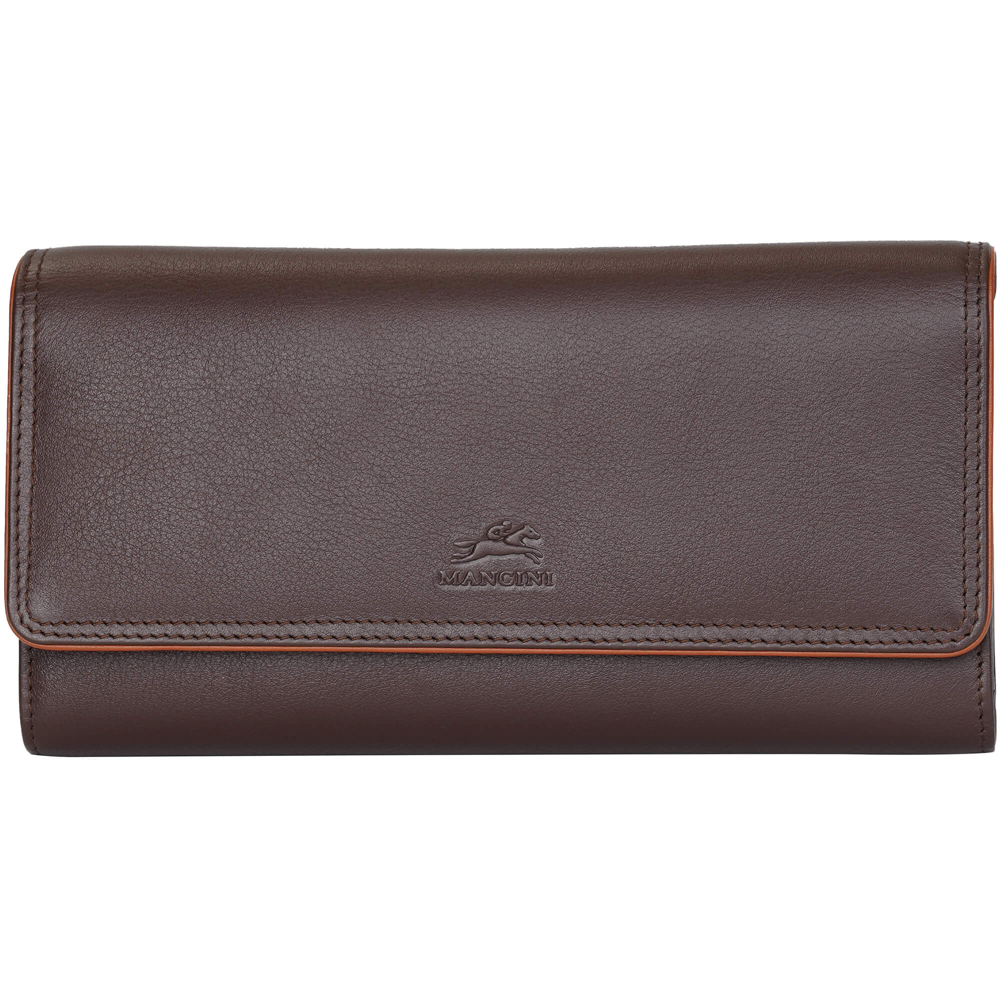 Mancini Sonoma Women’s Quad fold Wallet with Enhanced RFID Protection