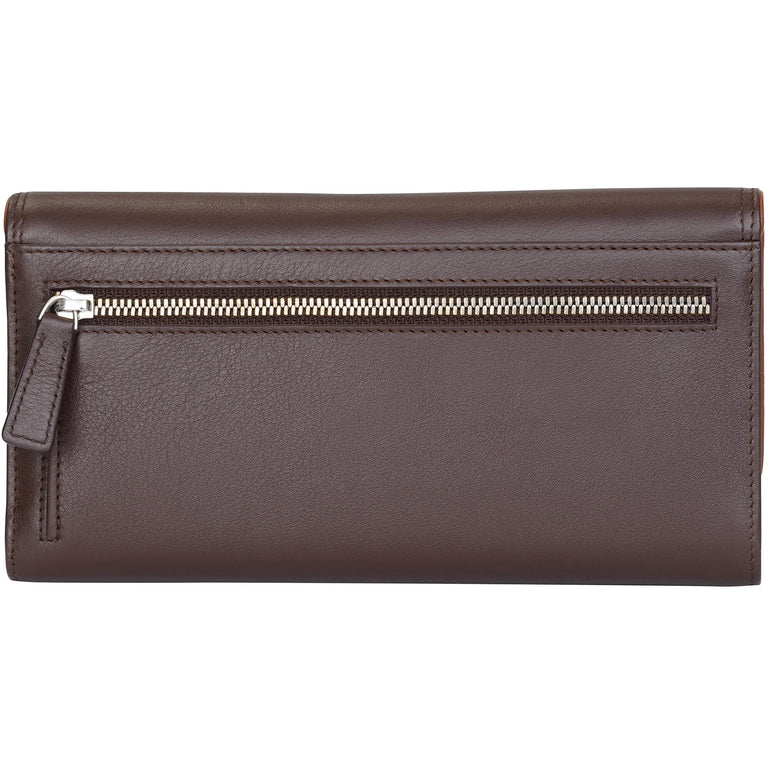 Mancini Sonoma Women’s Quad fold Wallet with Enhanced RFID Protection