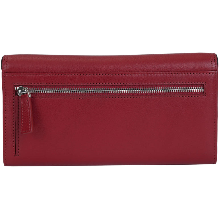 Mancini Sonoma Women’s Quad fold Wallet with Enhanced RFID Protection