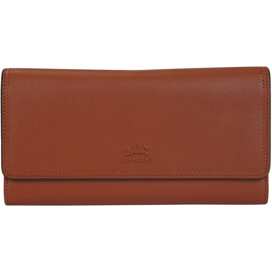 Mancini Sonoma Women’s Quad fold Wallet with Enhanced RFID Protection