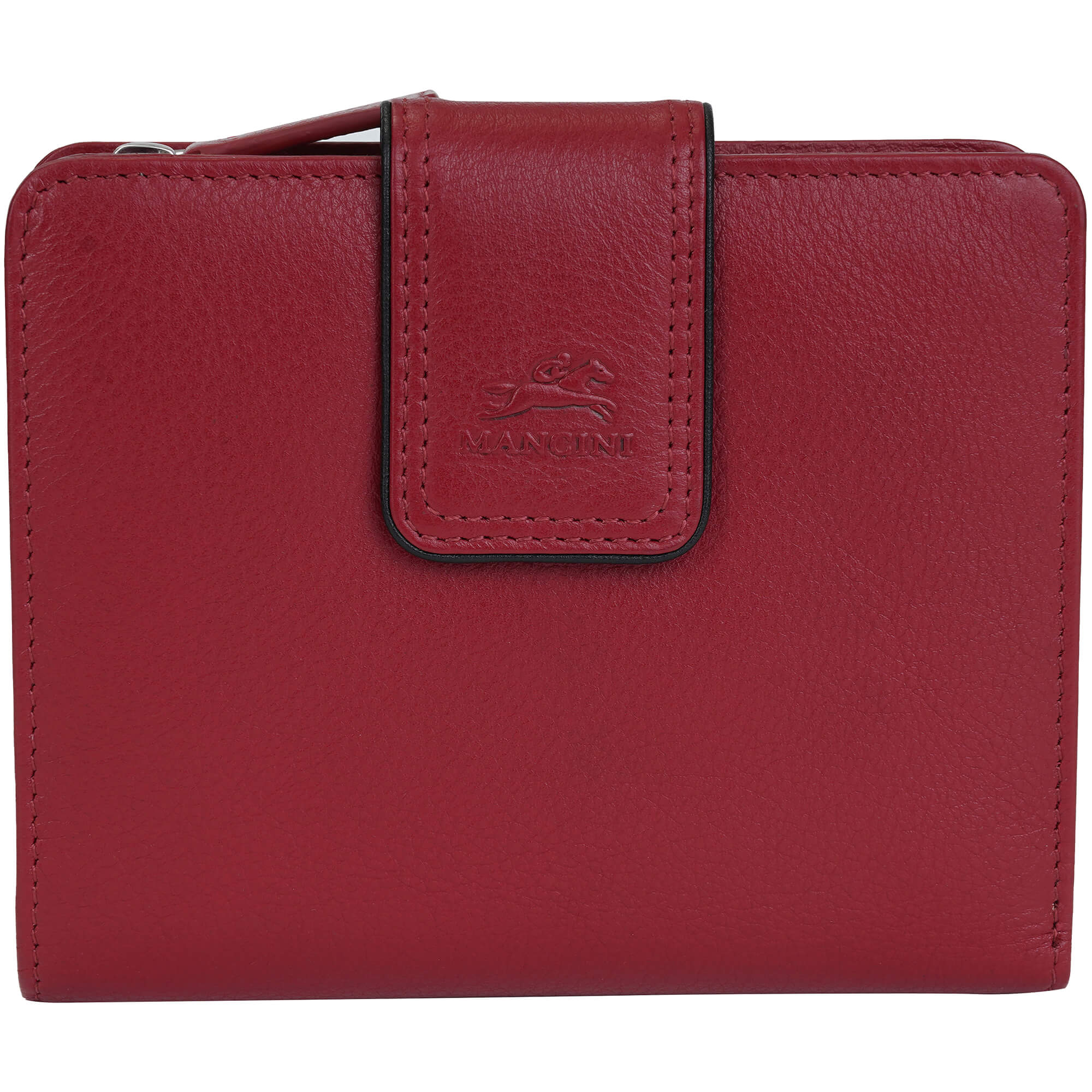 Mancini Sonoma Women’s Medium Clutch Wallet with Enhanced RFID Protection