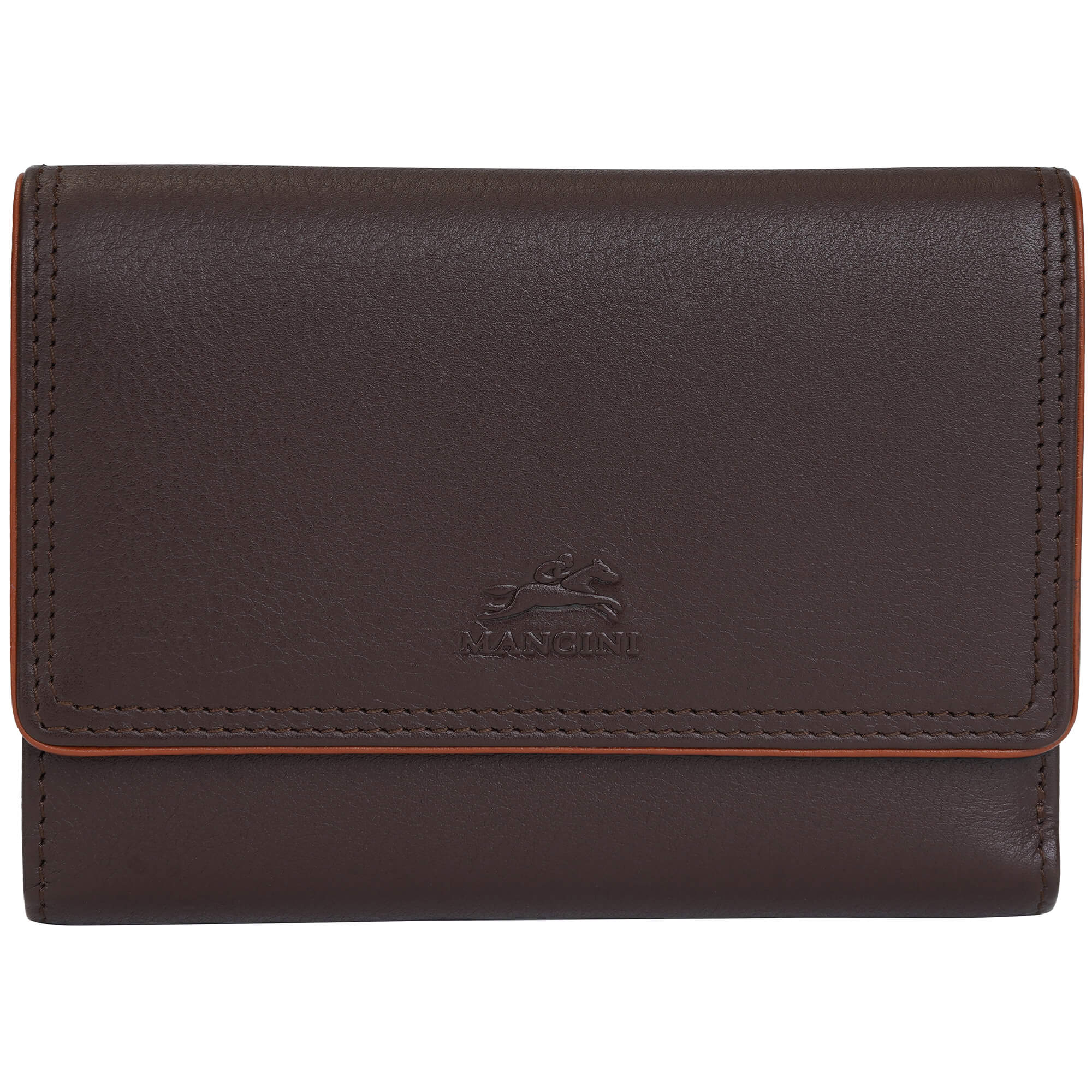 Mancini Sonoma Women’s Medium Clutch Wallet with Enhanced RFID Protection
