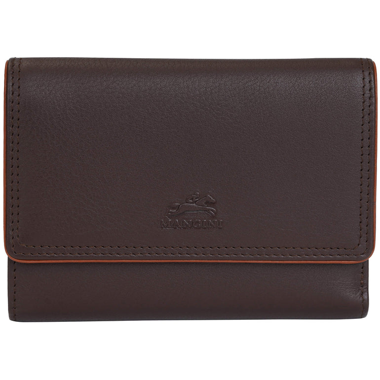 Mancini Sonoma Women’s Medium Clutch Wallet with Enhanced RFID Protection