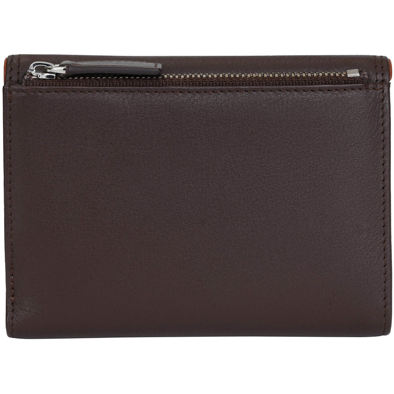 Mancini Sonoma Women’s Medium Clutch Wallet with Enhanced RFID Protection