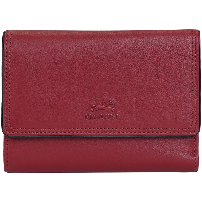 Mancini Sonoma Women’s Medium Clutch Wallet with Enhanced RFID Protection