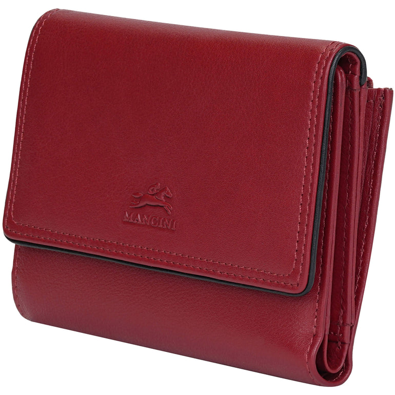 Mancini Sonoma Women’s Medium Clutch Wallet with Enhanced RFID Protection