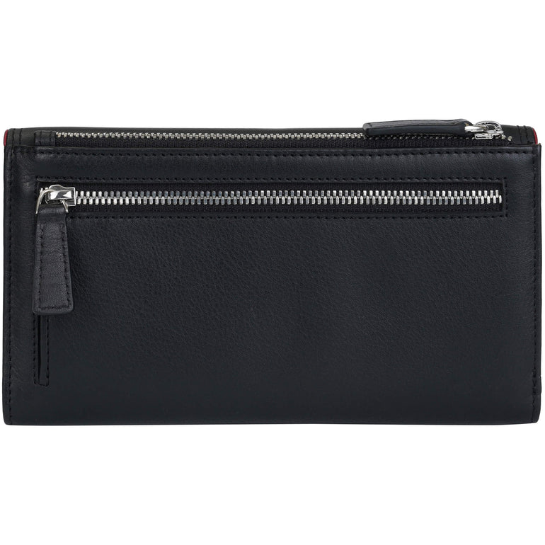 Mancini Sonoma Women’s Medium Clutch Wallet with Enhanced RFID Protection