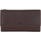 Mancini Sonoma Women’s Medium Clutch Wallet with Enhanced RFID Protection