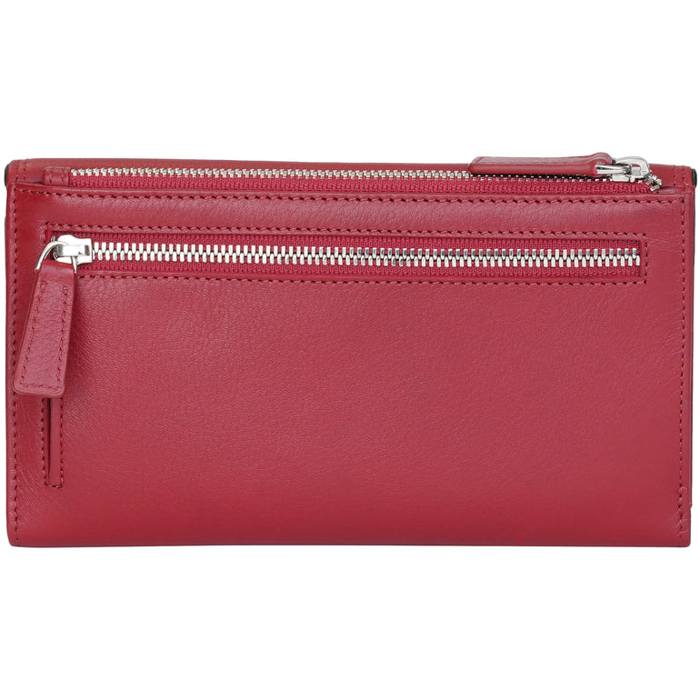 Mancini Sonoma Women’s Medium Clutch Wallet with Enhanced RFID Protection