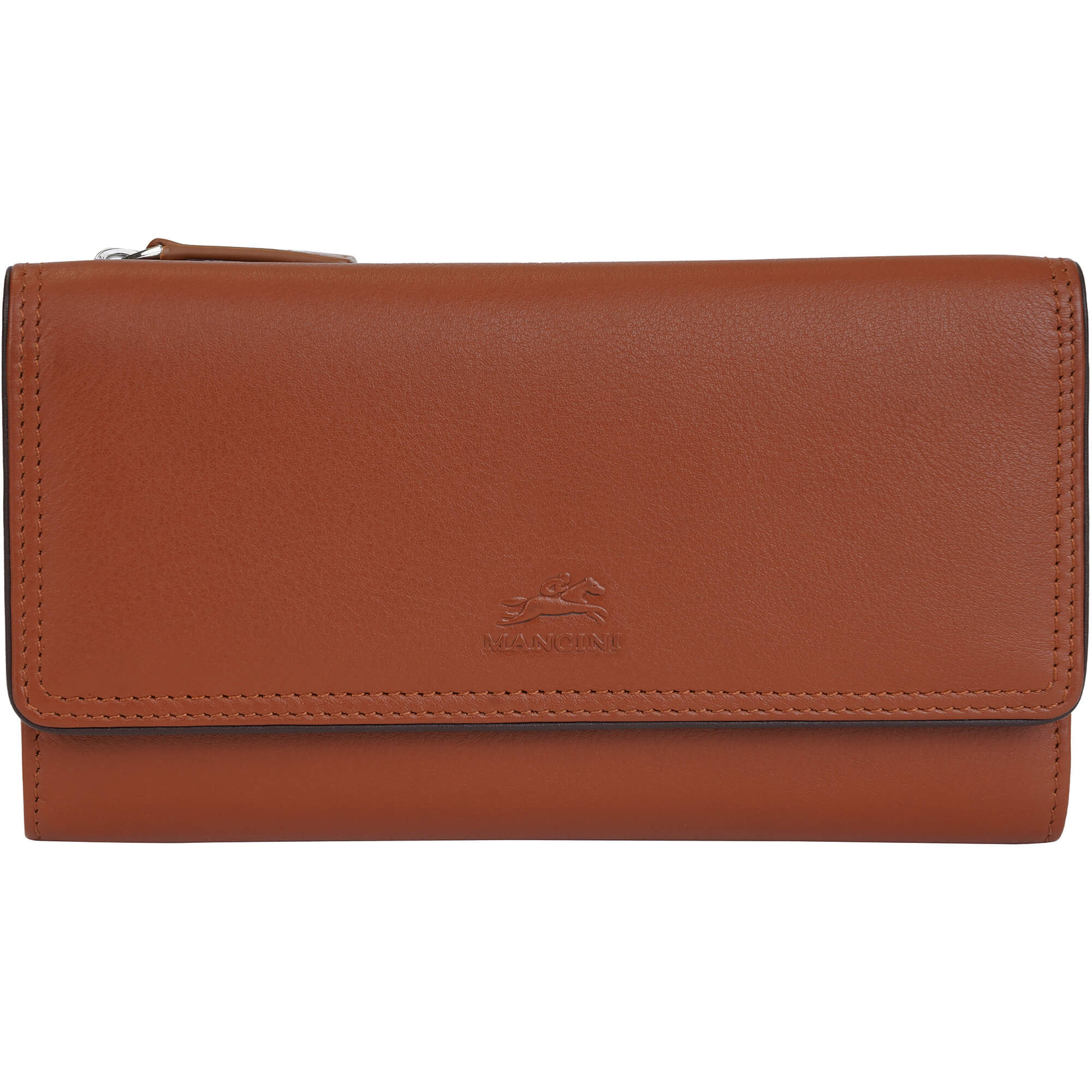 Mancini Sonoma Women’s Medium Clutch Wallet with Enhanced RFID Protection