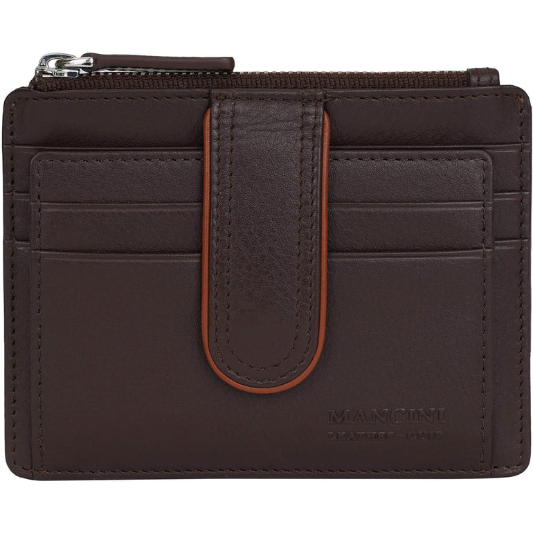 Mancini Sonoma Women’s Card Case with Enhanced RFID Protection