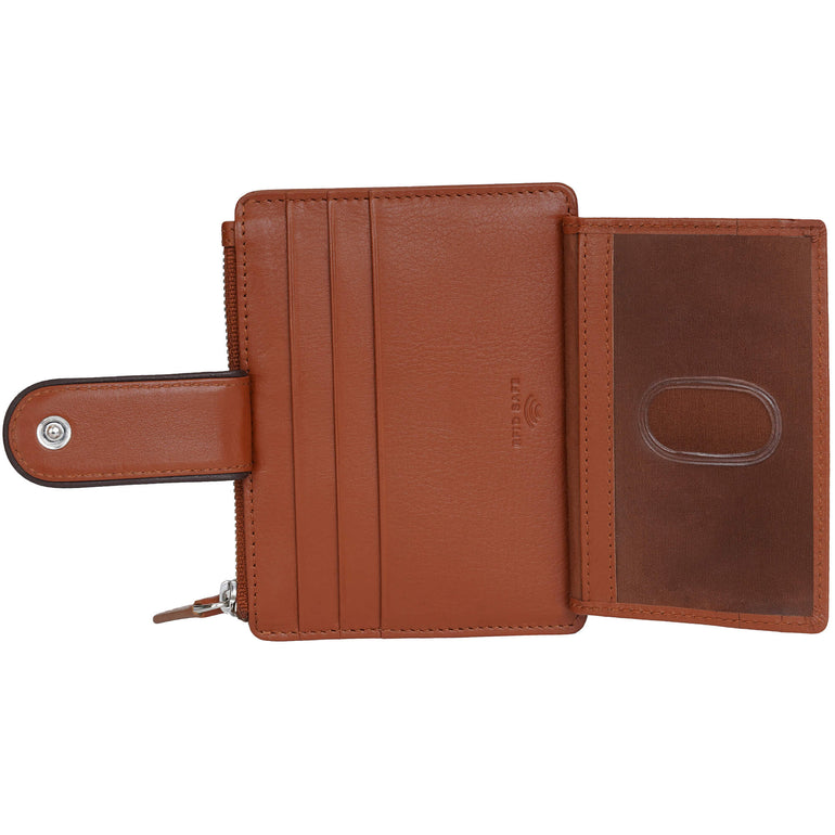 Mancini Sonoma Women’s Card Case with Enhanced RFID Protection