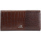 Mancini Croco2 Women’s Trifold Wallet with Enhanced RFID Security