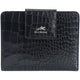 Mancini Croco2 Women’s Medium Clutch Wallet with Enhanced RFID Protection