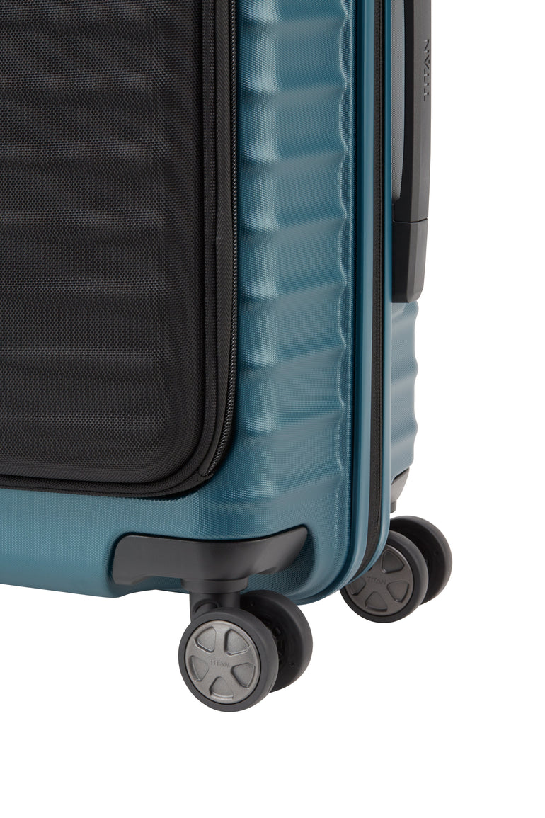 Titan LITRON Trolley S with Front Pocket Carry-On Luggage