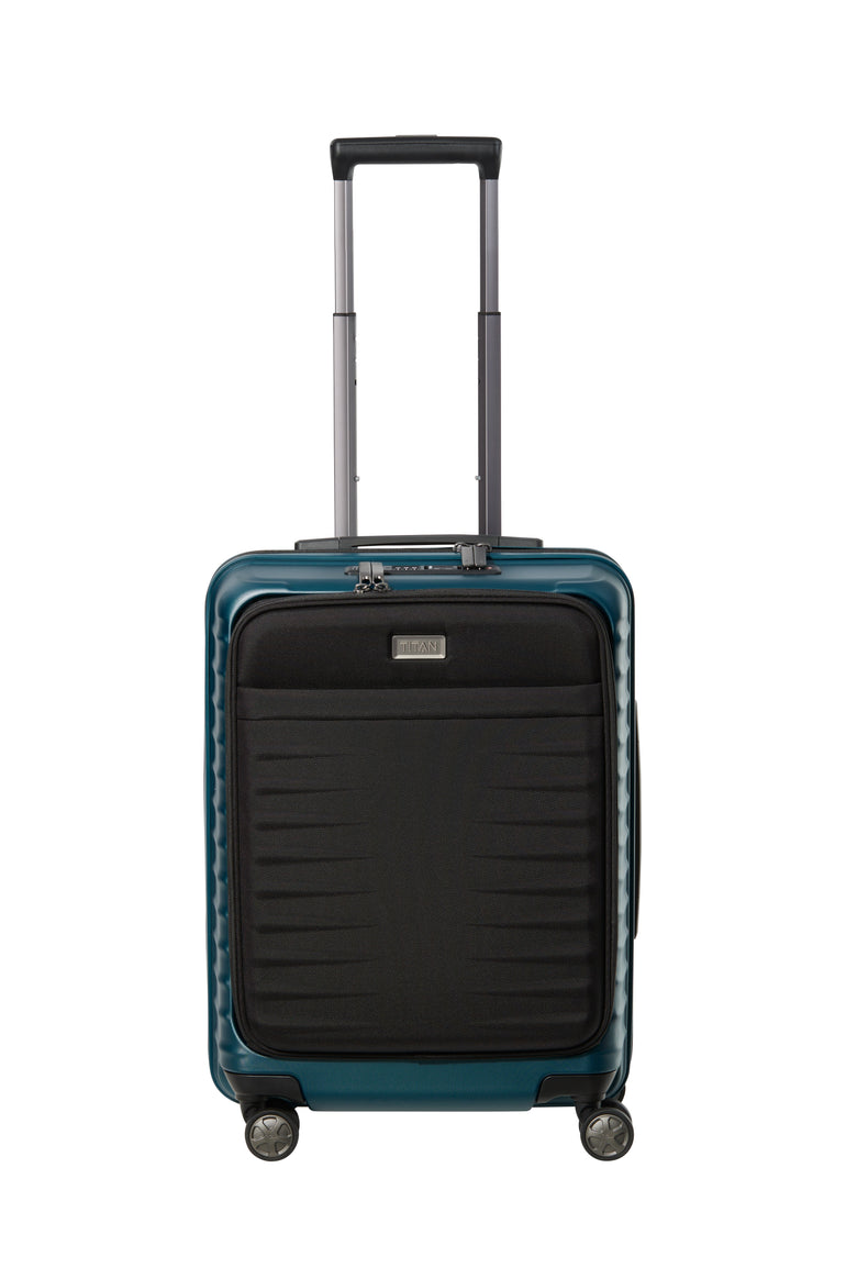 Titan LITRON Trolley S with Front Pocket Carry-On Luggage