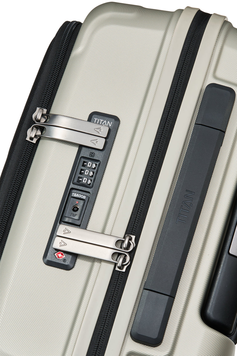 Titan LITRON Trolley S with Front Pocket Carry-On Luggage