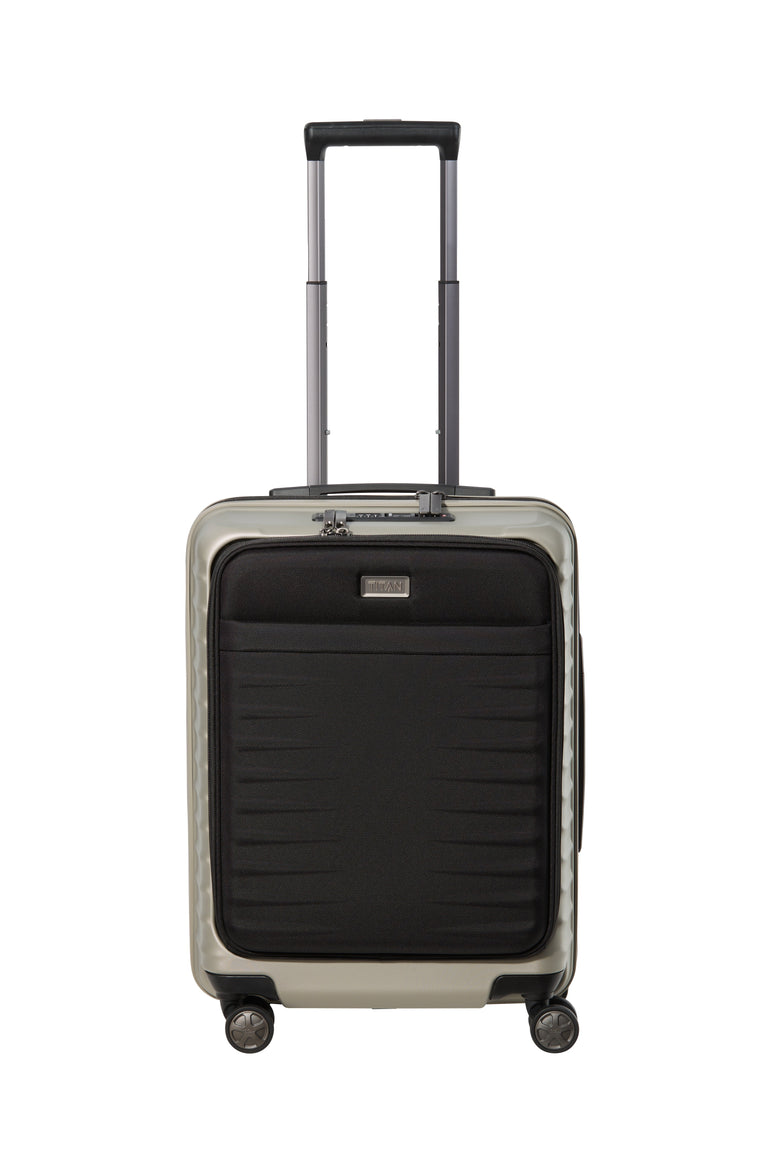 Titan LITRON Trolley S with Front Pocket Carry-On Luggage