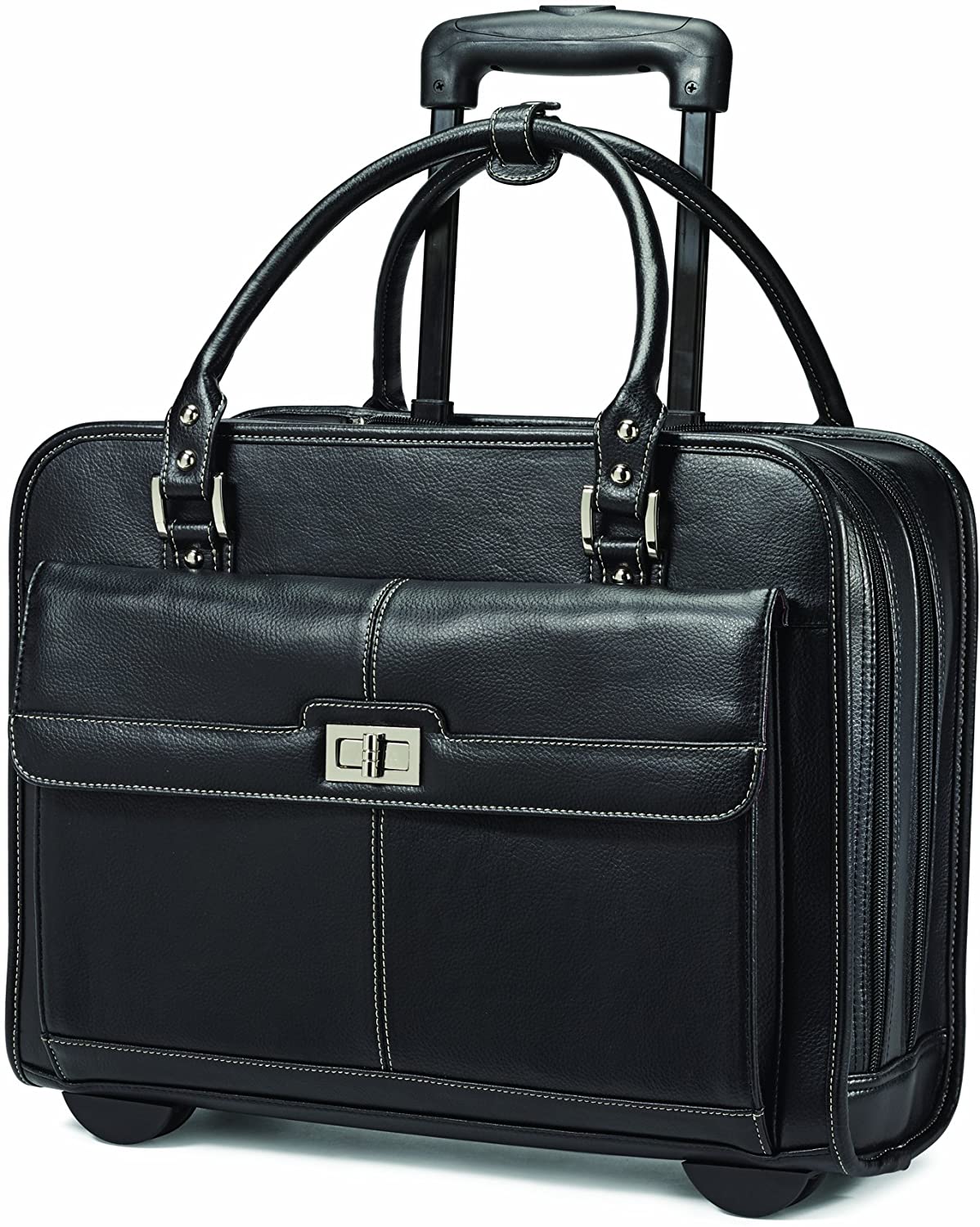 Samsonite Ladies 15.6" Laptop Wheeled Mobile Office Case - Black