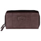 Mancini CASABLANCA Collection Ladies’ RFID Secure Double Zipper Wallet