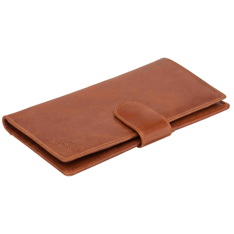 Mancini CASABLANCA RFID Secure Classic Passport / Travel Organizer