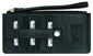 Mancini CASABLANCA Collection Ladies’ “ Wristlet” (RFID Secure) - Black