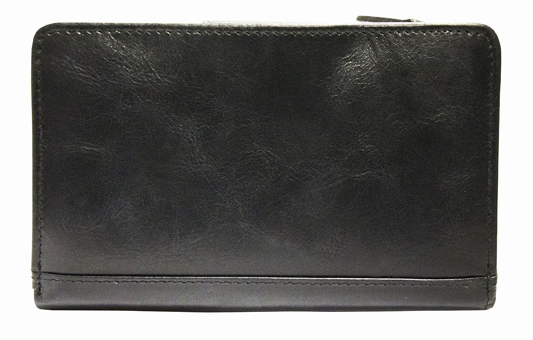 Mancini CASABLANCA Ladies' RFID Secure Medium Clutch Wallet