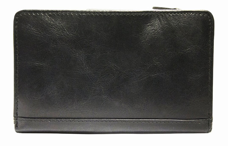 Mancini CASABLANCA Ladies' RFID Secure Medium Clutch Wallet