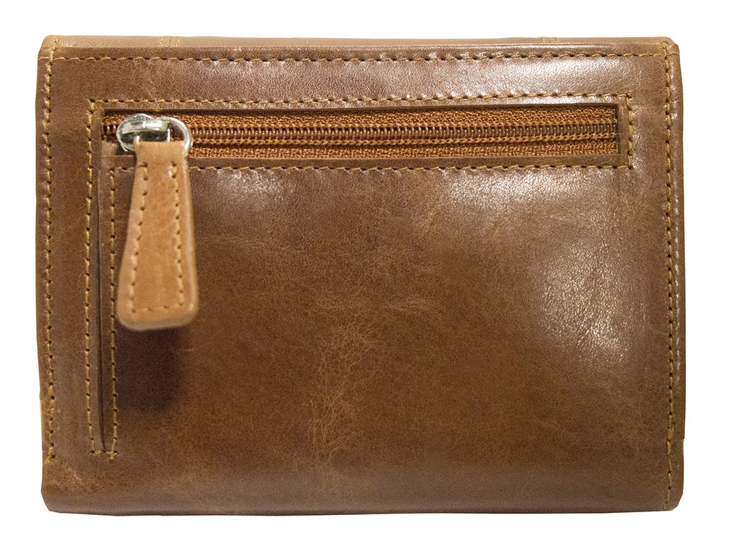 Mancini CASABLANCA Ladies' RFID Secure Small Clutch Wallet