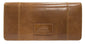 Mancini CASABLANCA Ladies' RFID Secure Trifold Wallet - Cognac