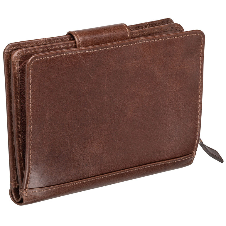 Mancini CASABLANCA Ladies' RFID Secure Medium Clutch Wallet