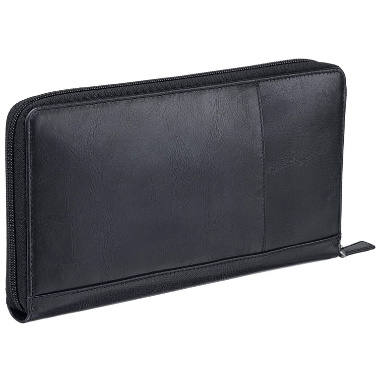 Mancini CASABLANCA RFID Secure Deluxe Passport / Travel Organizer