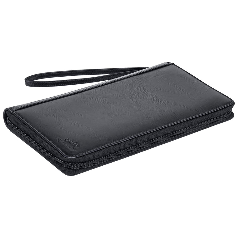 Mancini CASABLANCA RFID Secure Deluxe Passport / Travel Organizer