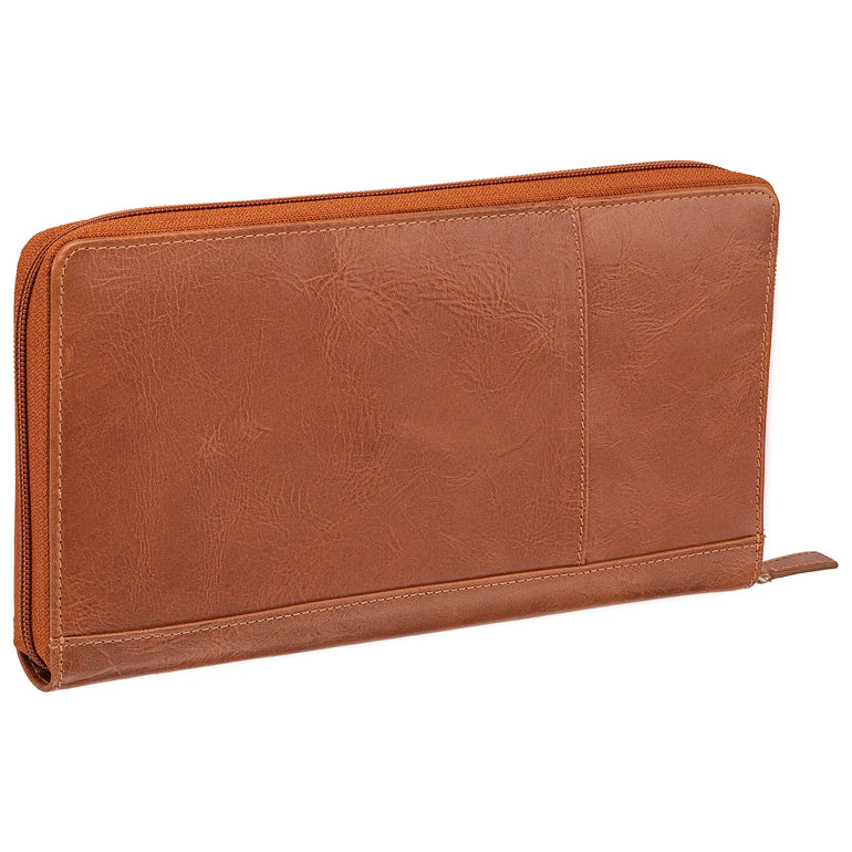 Mancini CASABLANCA RFID Secure Deluxe Passport / Travel Organizer