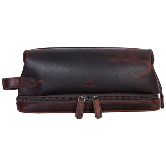 Mancini Classic Toiletry Kit with Zippered Organizer