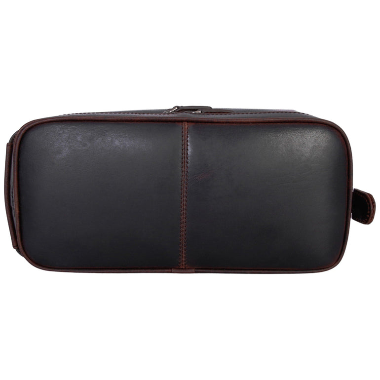 Mancini Classic Toiletry Kit with Zippered Organizer
