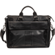 Mancini BUFFALO Single Compartment Briefcase with RFID Secure Pocket for 15.6” Laptop / Tablet - Black