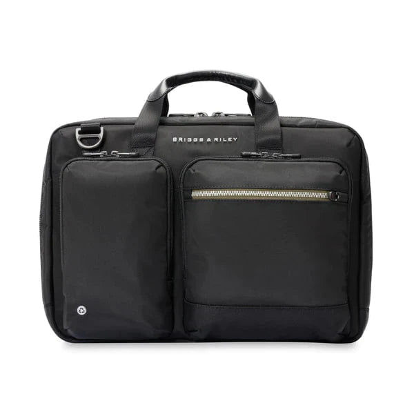 Briggs & Riley Medium Slim Expandable Brief - Black