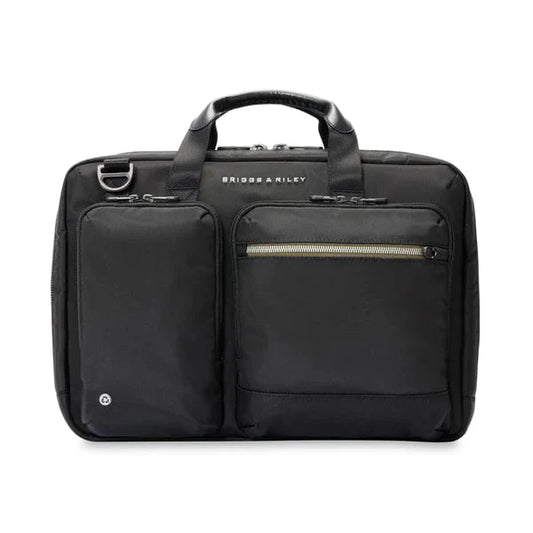 Briggs & Riley Medium Slim Expandable Brief - Black