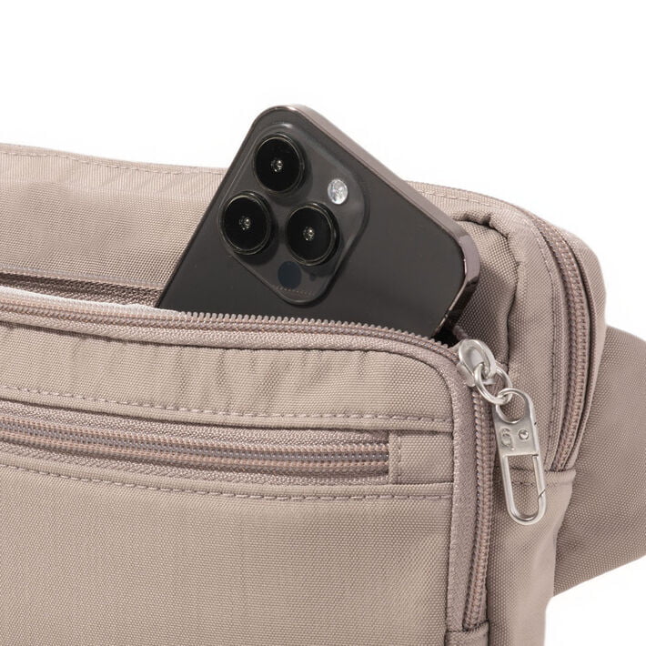Baggallini Securtex Anti-Theft Belt Bag Sling