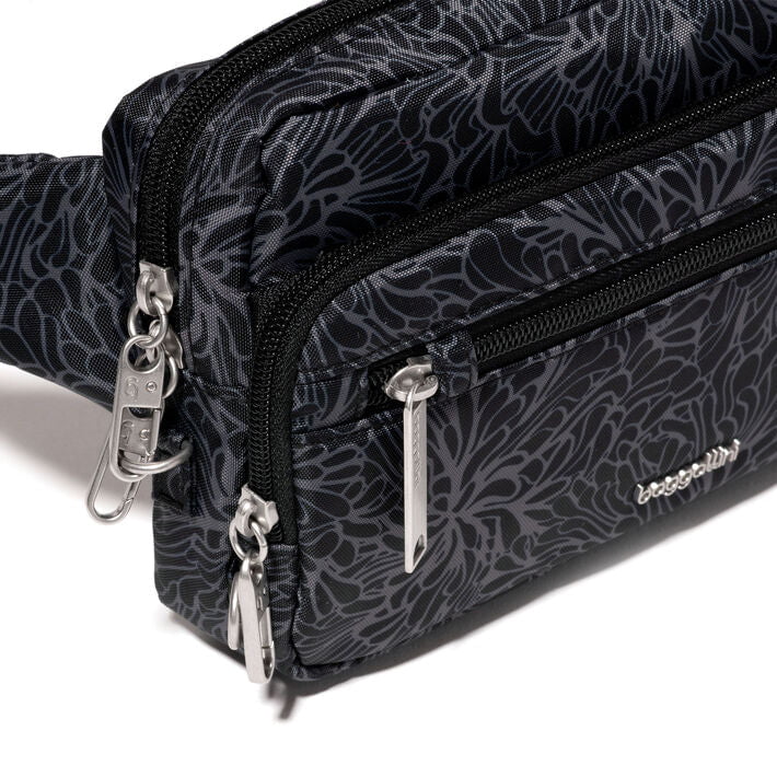 Baggallini Securtex Anti-Theft Belt Bag Sling